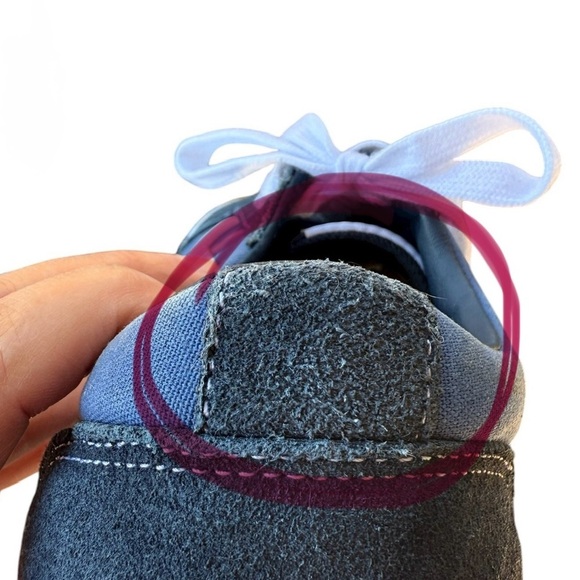 Vans Mens Old Skool Off The Wall Suede Tips & Canvas Size 11 Sneakers - Picture 7 of 14